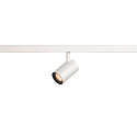 Spotlight op rail NUMINOS� XS TRACK 48V DALI aanstuurbaar IP20, zwart, wit dimbaar