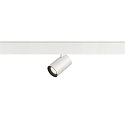 SLV track spot NUMINOS� XS 48V DALI 2 40� swivelling, for VDU workstation, DALI controllable IP20, white matt dimmable