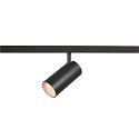 Spotlight op rail NUMINOS� S TRACK 48V DALI aanstuurbaar IP20, zwart, wit dimbaar
