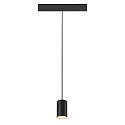 SLV Pendelarmatuur NUMINOS� XS TRACK 48V DALI aanstuurbaar IP20, zwart, wit dimbaar