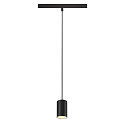 Pendelarmatuur NUMINOS� XS TRACK 48V DALI aanstuurbaar IP20, zwart, wit dimbaar