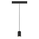 SLV Pendelarmatuur NUMINOS� XS 48V DALI 2 40� voor BAP, DALI aanstuurbaar IP20, zwart mat dimbaar