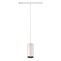 Pendelarmatuur NUMINOS� S TRACK 48V DALI aanstuurbaar IP20, chroom, wit dimbaar