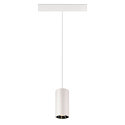 SLV Pendelarmatuur NUMINOS� S TRACK 48V DALI aanstuurbaar IP20, chroom, wit dimbaar