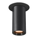 Plafondinbouwarmatuur NUMINOS� PROJECTOR S cilindrisch, zwart