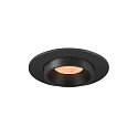 Plafondinbouwarmatuur NUMINOS� PROJECTOR S cilindrisch, zwart