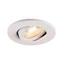 SLV Afdekking UNIVERSAL DOWNLIGHT MOVE rond, draaibaar, wit
