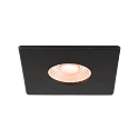 cover UNIVERSAL DOWNLIGHT IP65 square, black