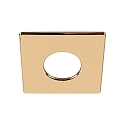 Afdekking UNIVERSAL DOWNLIGHT IP65 hoekig, glanzend, goud