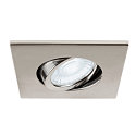 SLV Afdekking UNIVERSAL DOWNLIGHT IP20 hoekig, draaibaar, chroom