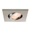 SLV Afdekking UNIVERSAL DOWNLIGHT IP20 hoekig, draaibaar, chroom