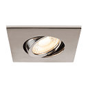SLV Afdekking UNIVERSAL DOWNLIGHT IP20 hoekig, draaibaar, chroom
