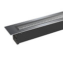 SLV floor recessed luminaire DASAR� 600 rigid, DALI controllable, passable IP65 / IP67, stainless steel dimmable