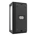 Wandarmatuur voor buitenshuis QUADRULO IP55, antraciet