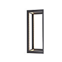 Wandarmatuur voor buitenshuis QUADRULO IP55, antraciet