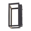 Wandarmatuur voor buitenshuis QUADRULO IP55, antraciet