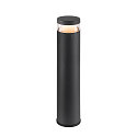 SLV luminaire head M-POL S POLEHEAD IP65, anthracite dimmable
