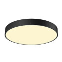 wall and ceiling luminaire MEDO� PRO 60 round IP50, black dimmable