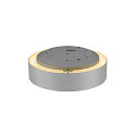 SLV Wand- en plafondarmatuur MEDO� 30 rond, CCT Switch, direct / indirect IP50, grijs dimbaar