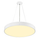 SLV wall and ceiling luminaire MEDO� 60 round, CCT Switch, direct / indirect IP50, white dimmable