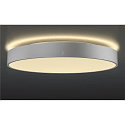 SLV wall and ceiling luminaire MEDO� 60 round, CCT Switch, direct / indirect IP50, grey dimmable
