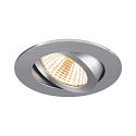 SLV Verzonken plafondring NEW TRIA� 68 rond, aluminium