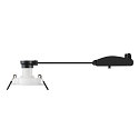 SLV Plafondinbouwarmatuur NEW TRIA® 68 rond GU10 IP20, wit