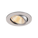 SLV Verzonken plafondring NEW TRIA� 95 rond, aluminium