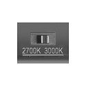 SLV Staande armatuur voor buiten S-CUBE 75 hoekig, CCT Switch, kantelbaar IP65, antraciet dimbaar