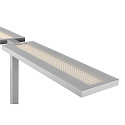 SLV Staande lamp WORKLIGHT PRO IP20, grijs dimbaar