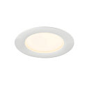 SLV cover DOWNLIGHT V 100 flat, with wire springs, white