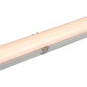 SLV Armatuur voor vochtige ruimten WATERPROOF V 1200 ON-OFF slagvast, schakelbaar IP66, grijs 