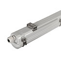 SLV Armatuur voor vochtige ruimten WATERPROOF V 1500 DALI DALI aanstuurbaar, slagvast IP66, grijs dimbaar