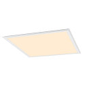 Plafondarmatuur PANEL V 625 ON-OFF CCT Switch, schakelbaar IP54 / IP40, wit, gelakt 