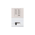 SLV wall and ceiling luminaire SURFACE V 390 HF with sensor, CCT Switch, switchable, multipower, cambered, wired through IP44