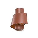 SLV Wandarmatuur voor buitenshuis PHOTONI halfrond, conisch E27 IP65, zwart mat dimbaar