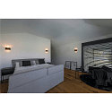 wall luminaire PANTILO ROPE G9 IP20, silver dimmable