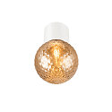 SLV Plafondarmatuur VARYT rond E14 IP44, wit