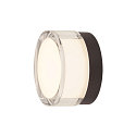 SLV wall and ceiling luminaire CYFT IP44, black dimmable