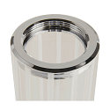 SLV wall luminaire LYGANT SINGLE IP44, chrome