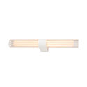 SLV wall luminaire LYGANT DOUBLE IP44, white