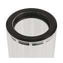 SLV wall luminaire LYGANT DOUBLE IP44, black