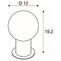table lamp VARYT E14 IP20, chrome