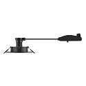 SLV ceiling recessed luminaire NEW TRIA� 75 XL round GU10 IP20, black