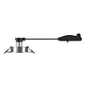 SLV ceiling recessed luminaire NEW TRIA� 75 XL round GU10 IP20, aluminium