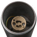 SLV Staande lamp S-TUBE 75 GU10 IP65, zwart