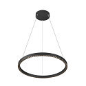pendant luminaire ONE CUBE UP/DOWN DALI controllable IP20, black dimmable