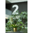 SLV Tafellamp op batterijen VINOLINA TWO 3-CCT 3-voudig, CCT Switch, met Touch-Dimmer, conisch, met Oplaadstation IP65