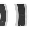 Pendelarmatuur ONE FLAT TRIPLE IP20, zwart dimbaar