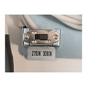 SLV Pendelarmatuur ONE FLAT TRIPLE IP20, wit dimbaar